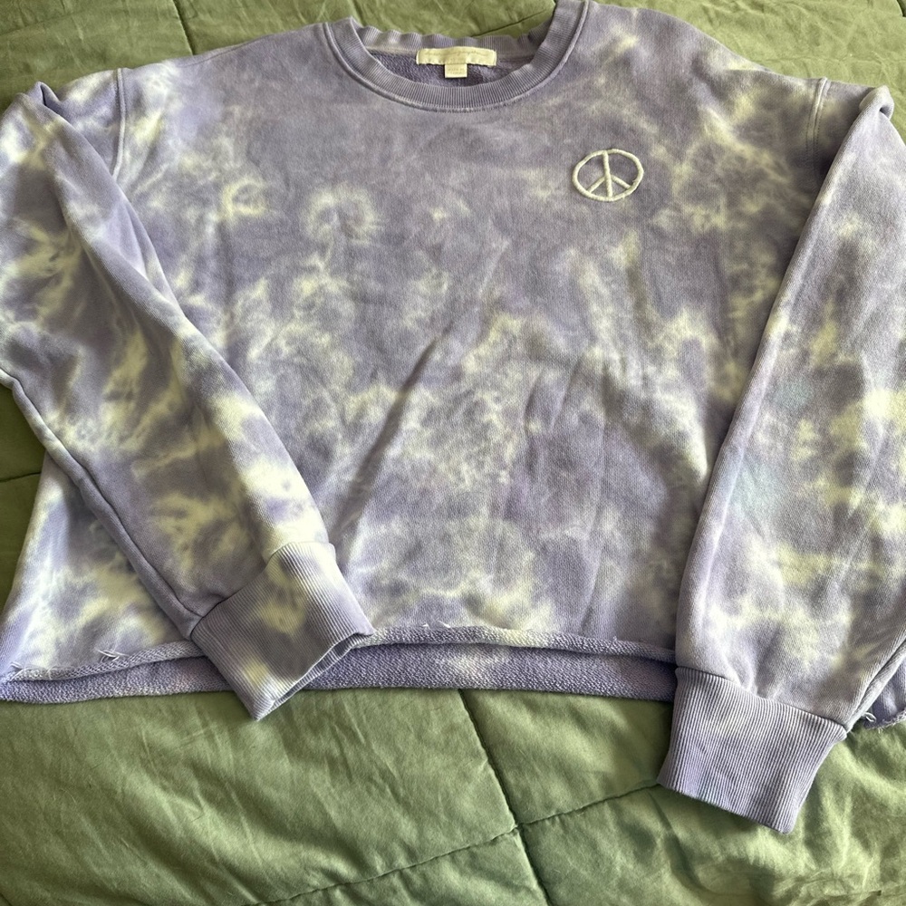 Tie-Dye Sweatshirt Spiritual Gangster size medium